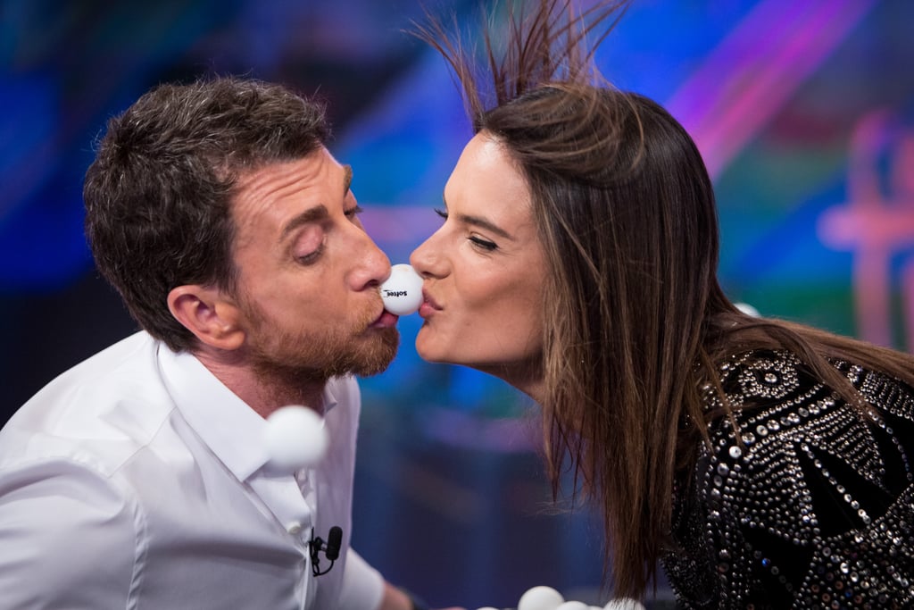 Alessandra Ambrosio on El Hormiguero April 2016