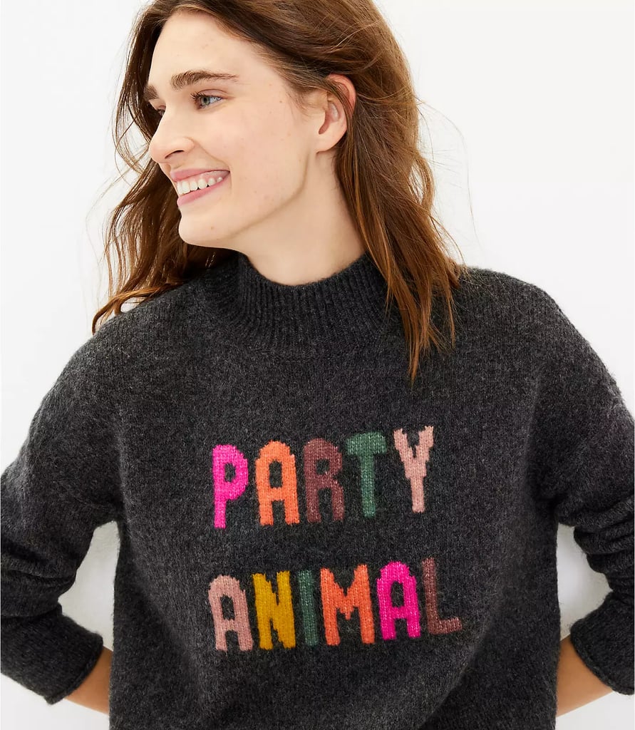 A Holiday Season Essential: Lou & Grey Party Animal Sweater