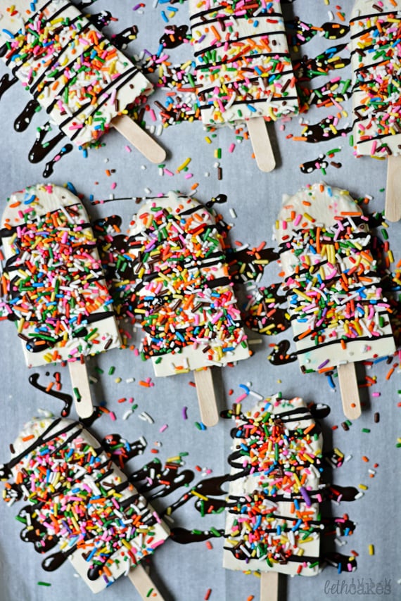 Funfetti Yogurt Popsicles