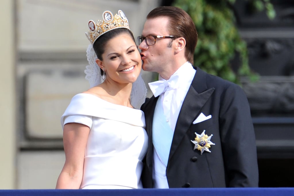 Princess Victoria and Daniel Westling
The Bride: Victoria, Crown Princess of Sweden, the heiress apparent to the Swedish throne and the eldest child of King Carl XVI Gustaf and German-born Queen Silvia.
The Groom: Daniel Westling, Victoria's former personal trainer and a former gym owner.
When: June 19, 2010, on the 34th anniversary of Victoria's parents' marriage.
Where: The wedding ceremony took place at Stockholm Cathedral. Then the couple was rowed in an antique royal barge to the royal castle for the wedding banquet.