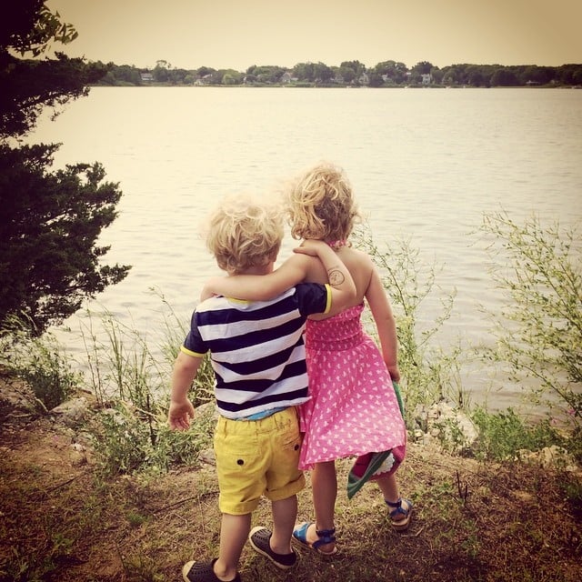 Gideon and Harper Burtka-Harris enjoyed their time out East together.
Source: Instagram user instagranph