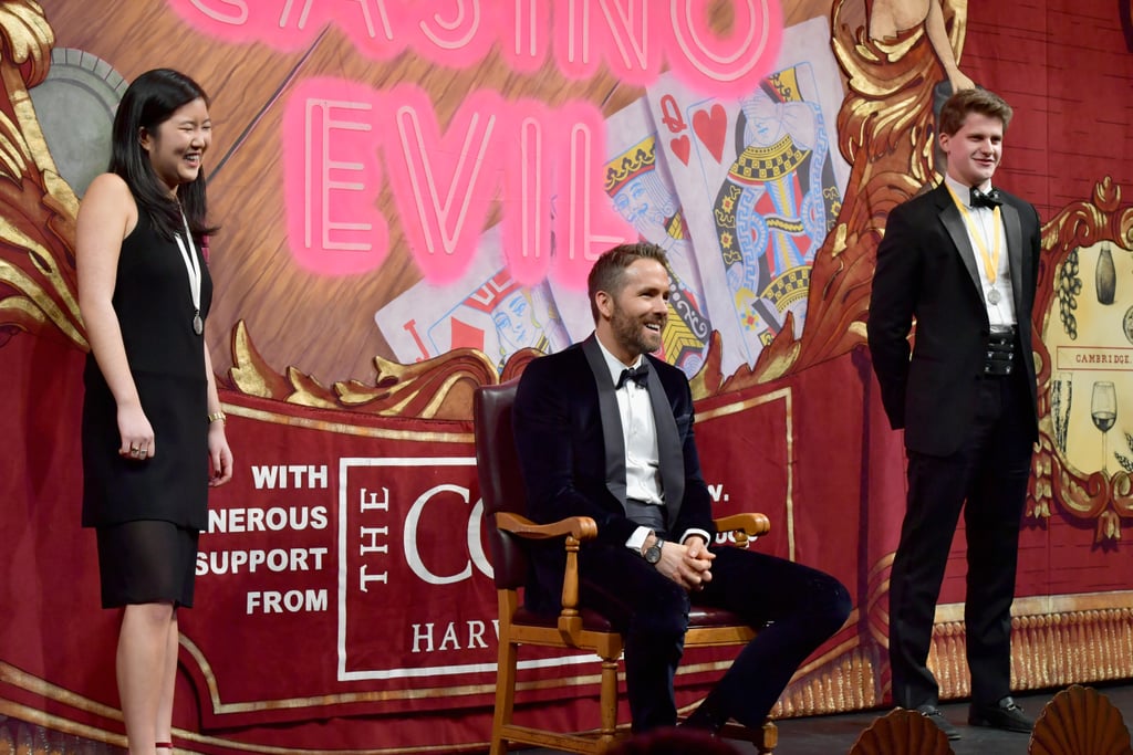Ryan Reynolds Named Hasty Pudding Man of the Year 2017