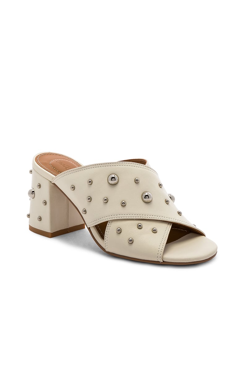See by Chloé Studded Mule in Gesso