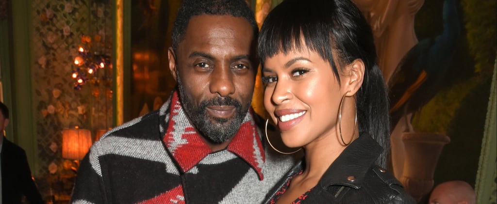 Idris Elba and Fiancee Sabrina Dhowre at Fashion Week 2018