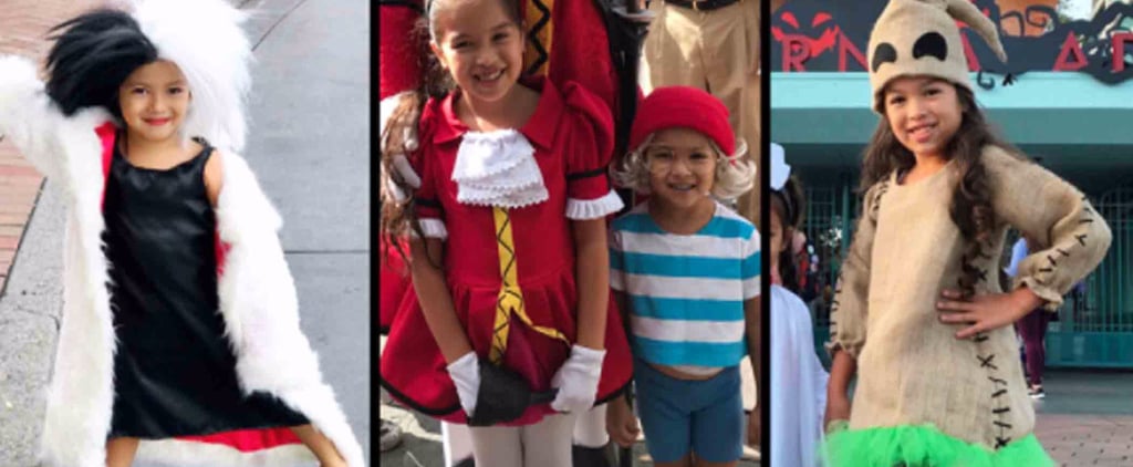 Mom DIYs Disney Villain Costumes