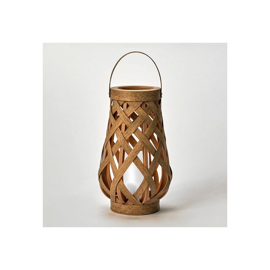 Get the Look: Rattan Outdoor Lantern LED Candle
