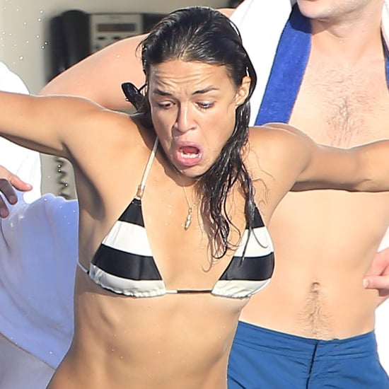 Michelle Rodriguez in a Bikini in Ibiza 2014 | Pictures