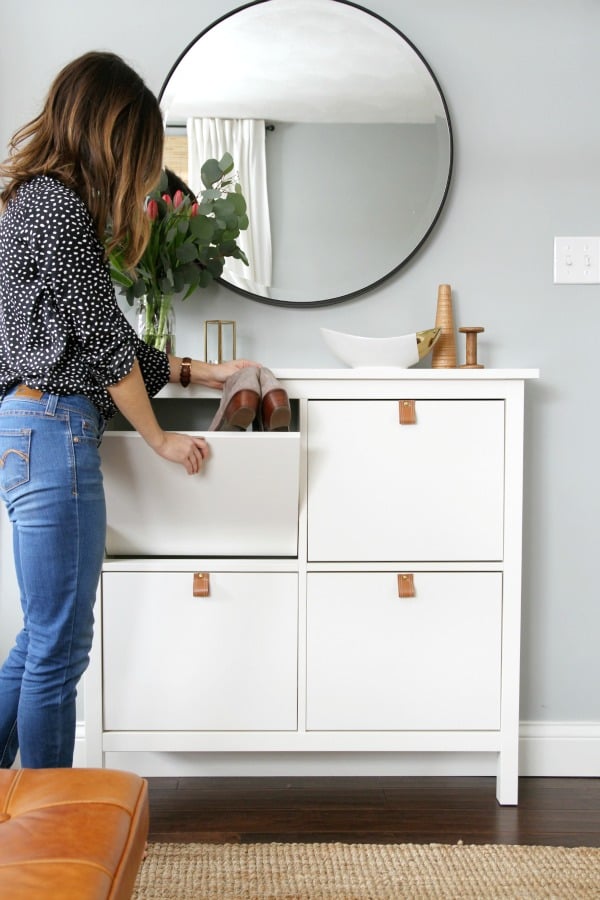 Make DIY Leather Pulls For $1