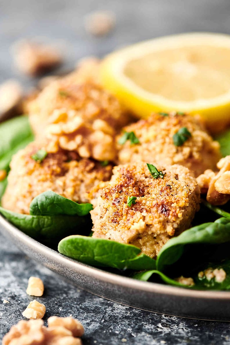 Walnut Baked Scallops