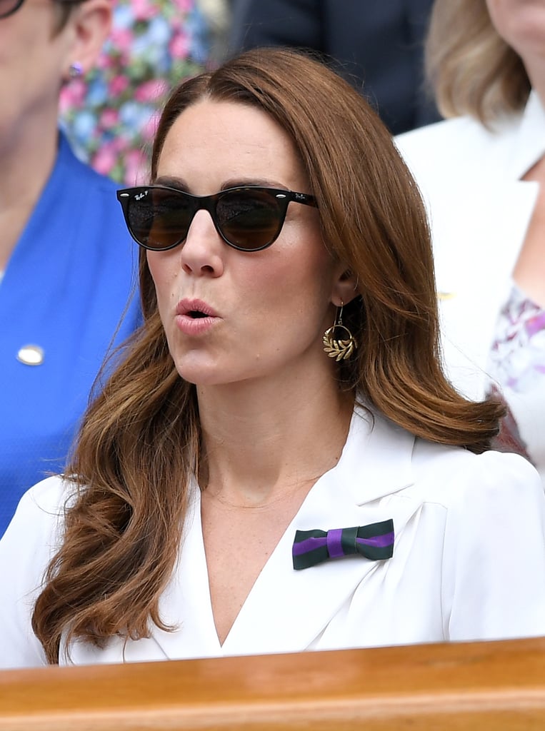 Kate Middleton's Facial Expressions Watching Sports Pictures