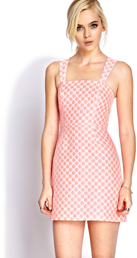 Forever 21 Pink Polka-Dot Dress