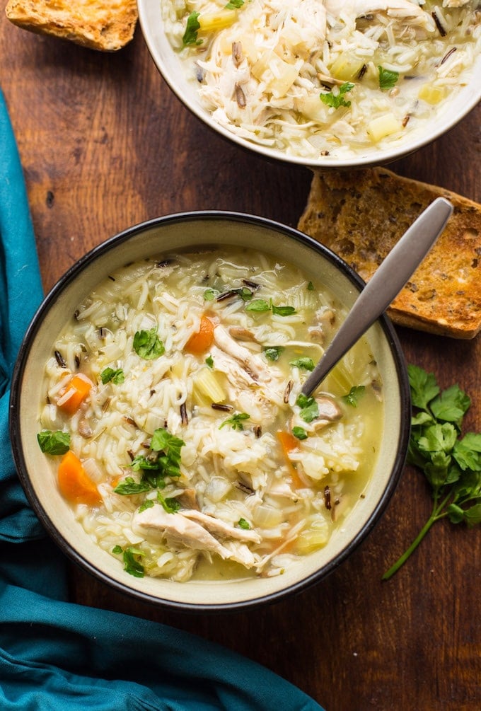 Turkey and Wild Rice Soup