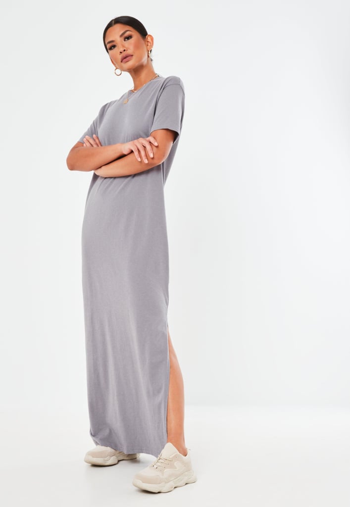 Missguided Basic T-Shirt Maxi Dress