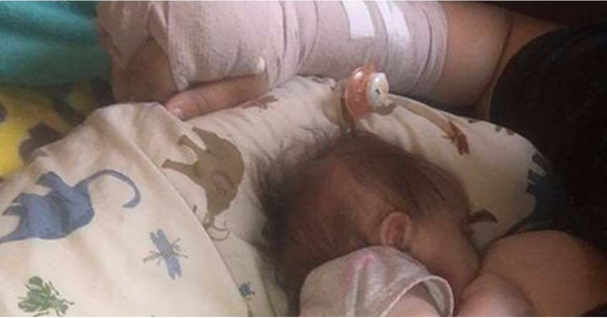 Mom Breastfeeding After a Car Accident POPSUGAR Family