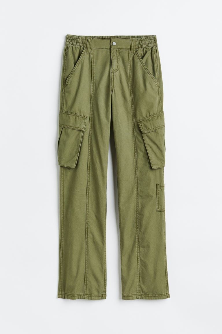 Classic Cargo: H&M Canvas Cargo Pants, Everything Our Editors Are Shopping  From H&M This December