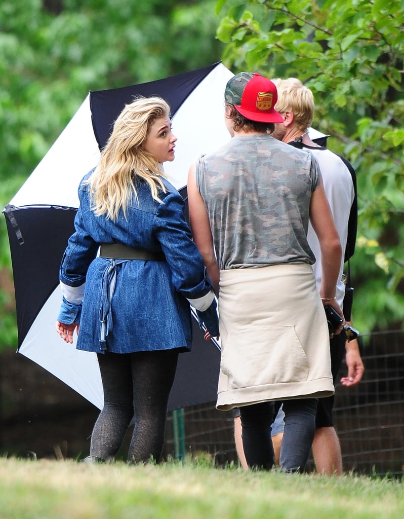 Chloe Grace Moretz and Brooklyn Beckham in NYC June 2016