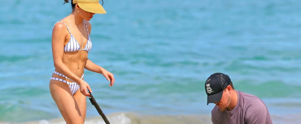 Channing Tatum and Jenna Dewan on the Beach in Hawaii 2017