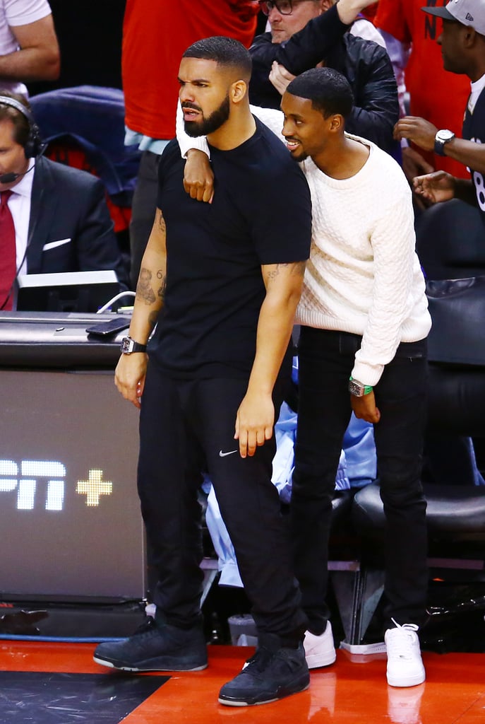 Drake Singing the Canadian National Anthem During NBA Finals