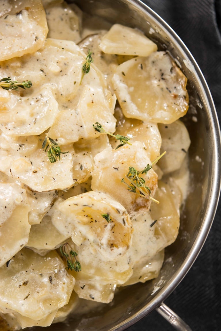 Slow-Cooker Potato Gratin