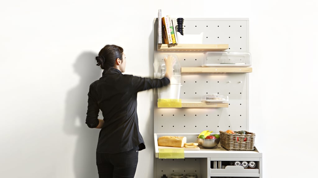 The Modern Pantry is a visual pantry that aims to reduce waste. By letting you see what food you already have, the idea is that you won't buy excessive amounts. It also includes "smart induction cooling technology" that preserves your food.
