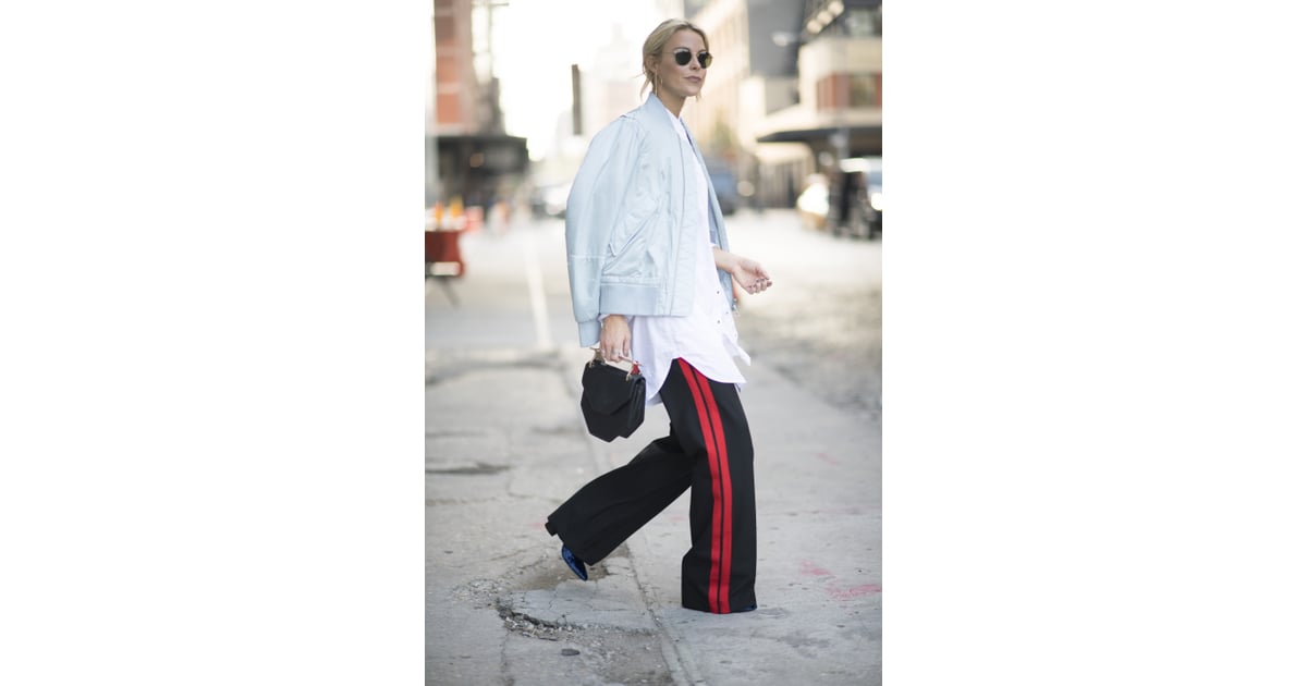 With an Oversize Shirt, Silk Bomber, and Velvet Boots Stylish Ways to