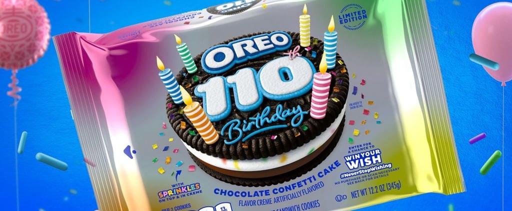 Oreo's New Chocolate Confetti Cake Flavor Has Sprinkles in the Cream and the Cookie