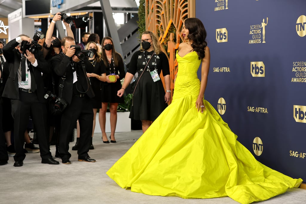 Kerry Washington's Celia Kritharioti Dress at the 2022 SAG Awards