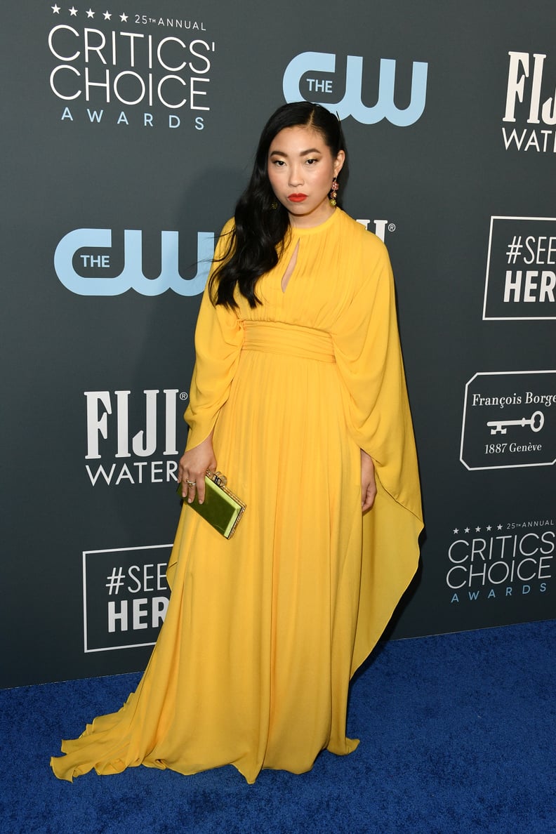 Awkwafina at the 2020 Critics' Choice Awards