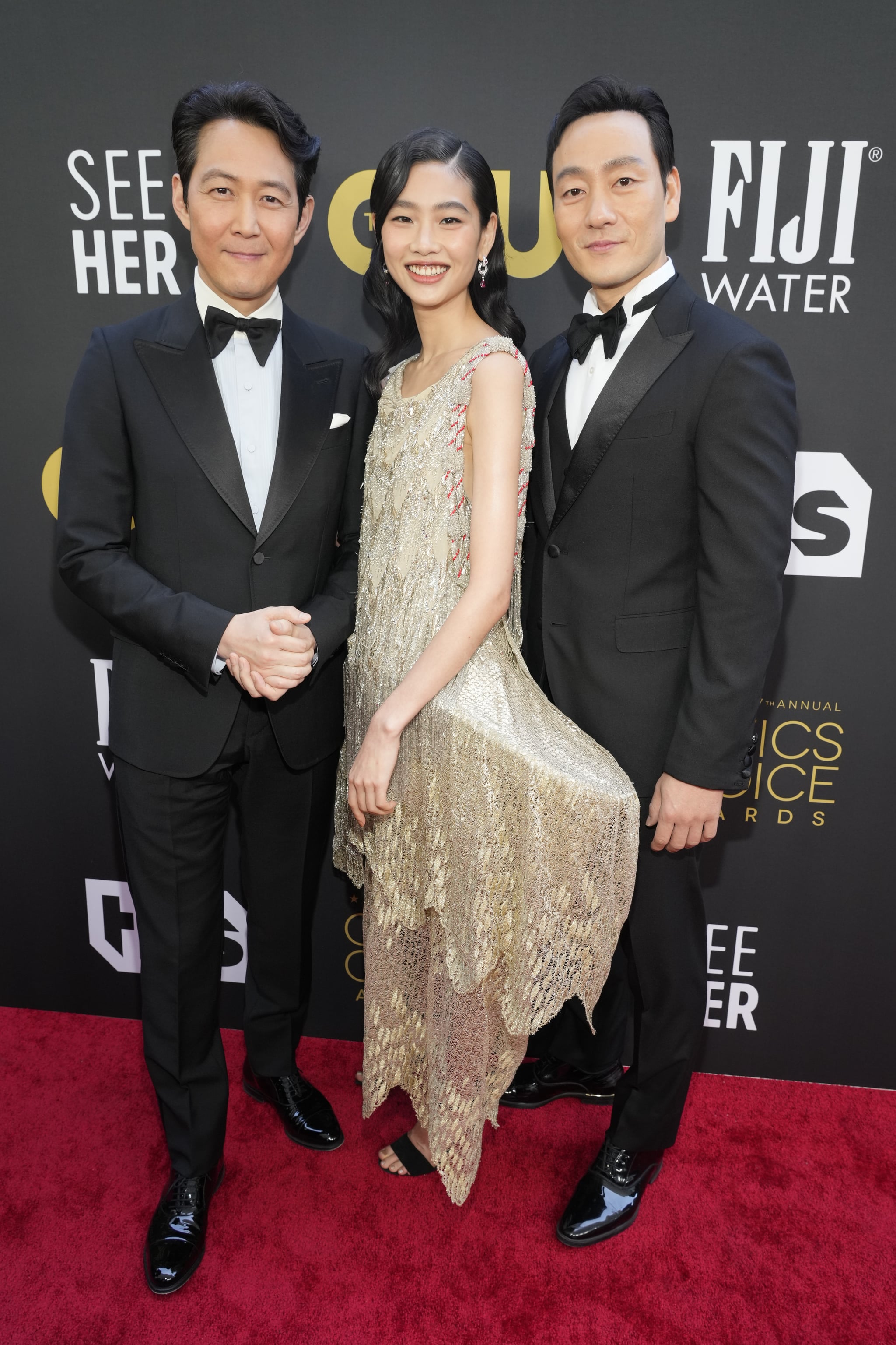 HoYeon Jung Wore Louis Vuitton To The 2022 Critics' Choice Awards