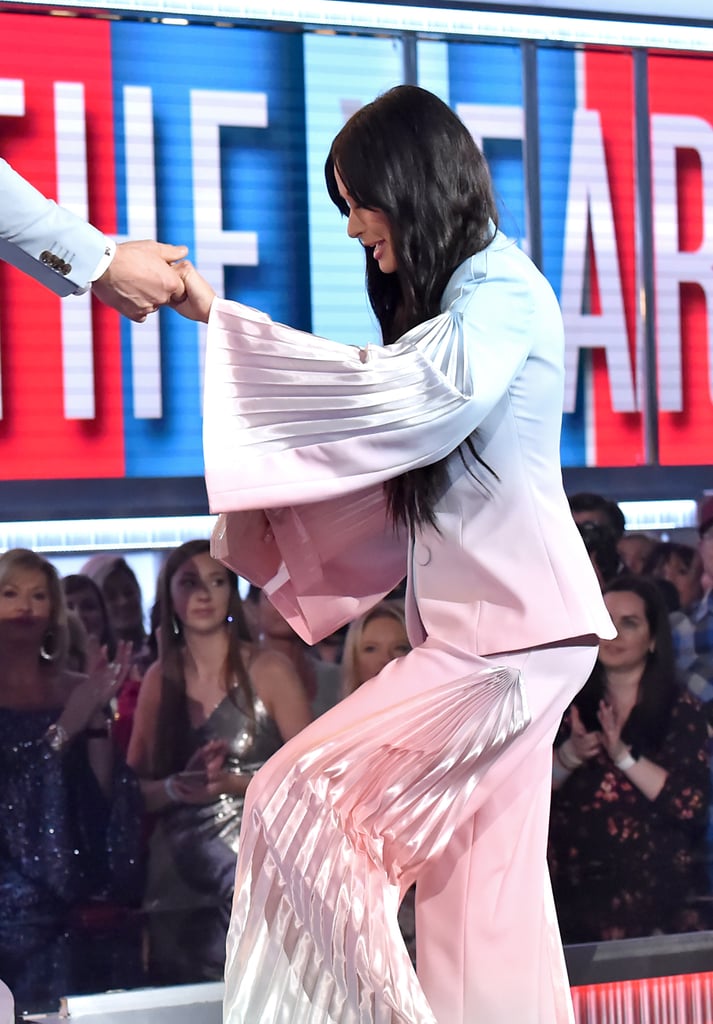 Kacey Musgraves Tie-Dye Suit at the ACM Awards 2019