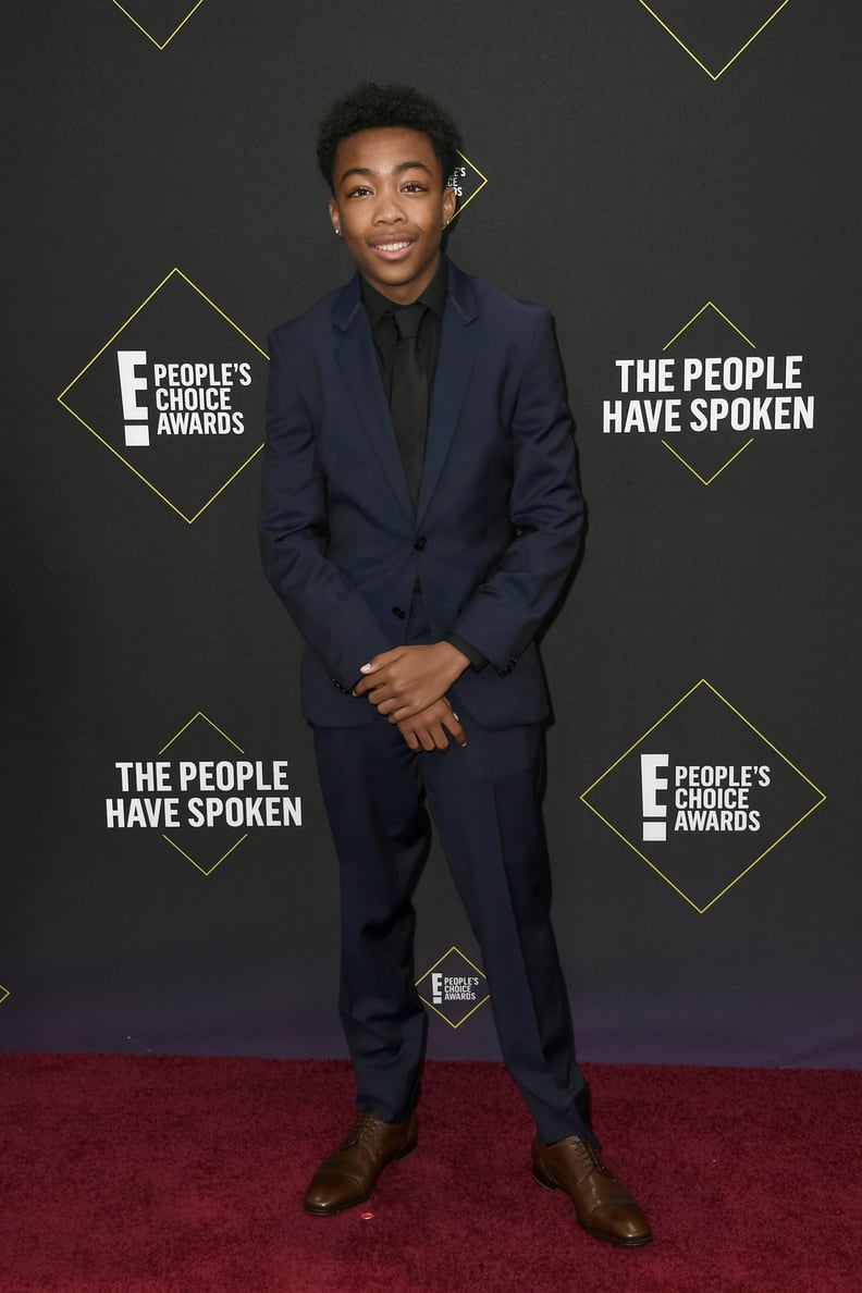 Asante Blackk at the 2019 People's Choice Awards