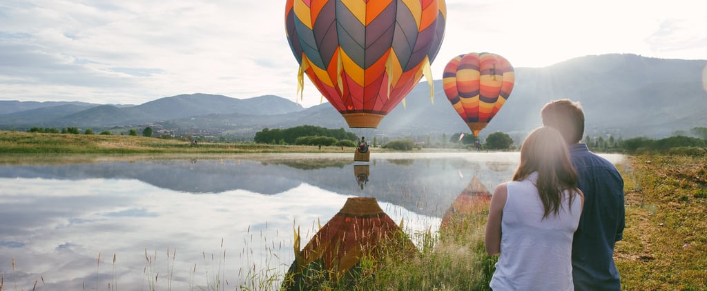 Hot Air Balloon Engagement Pictures