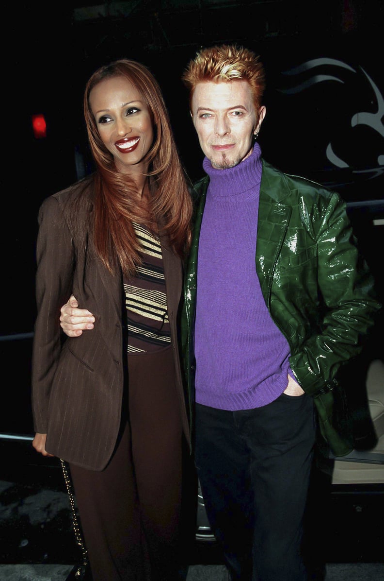 David Bowie and Iman's Electrifying Suiting in 1997