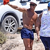 Cristiano Ronaldo's Vacation in Formentera, Spain, July 2016