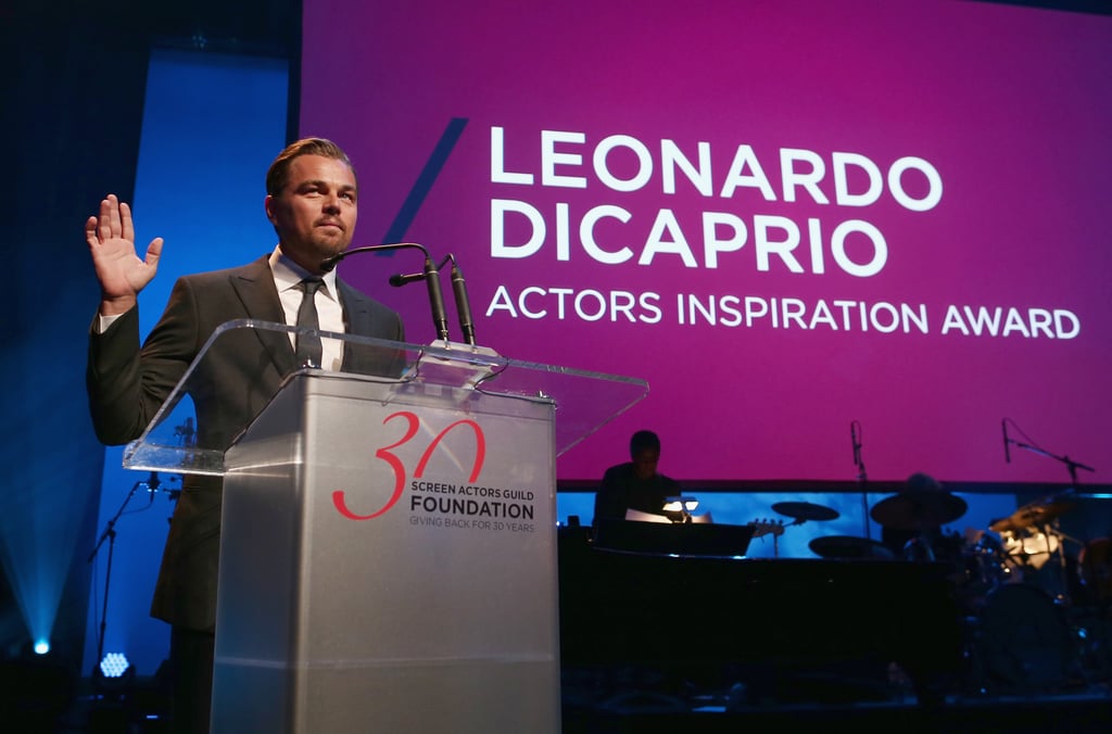 Leonardo DiCaprio Screen Actors Guild Red Carpet Pictures
