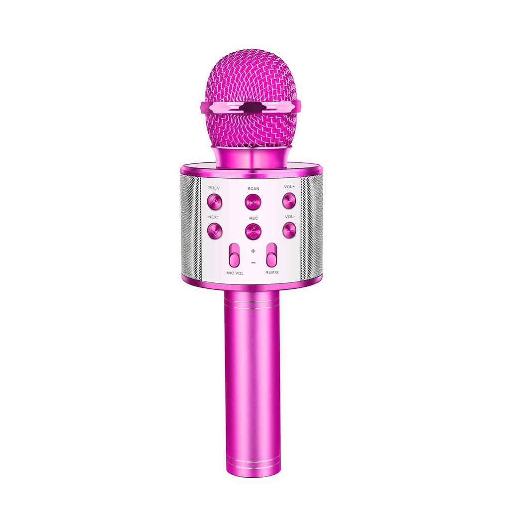 A Karakoe Toy For Kids: Bonaok Wireless Bluetooth Karaoke Microphone