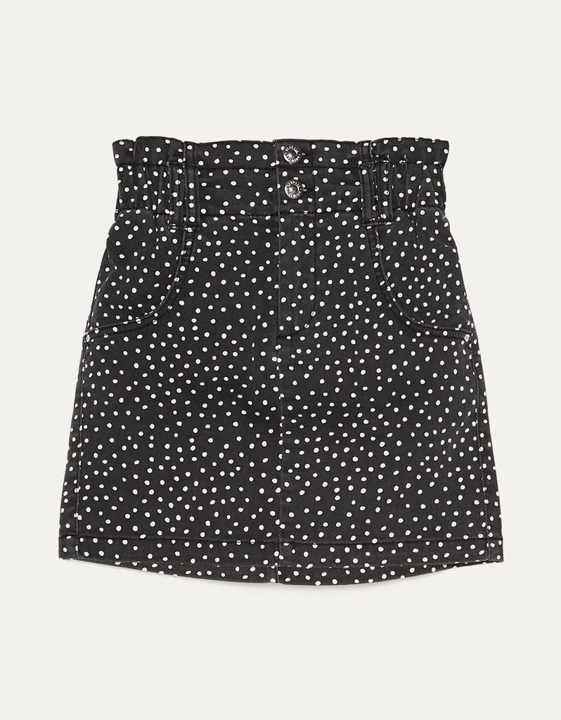 Bershka Short Paperbag Skirt