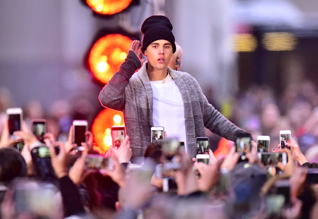 Justin Bieber and Halsey Performing on the Today Show 2015