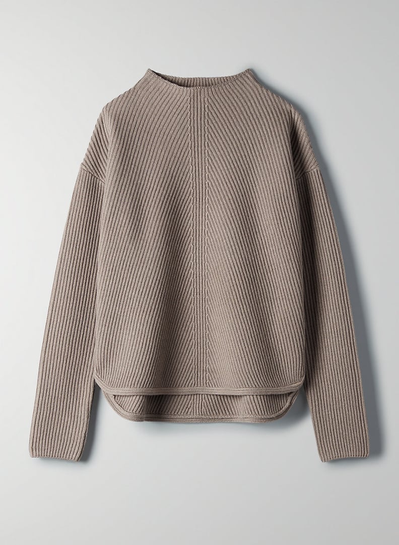 Babaton Chalmers Mock-Meck Wool Sweater
