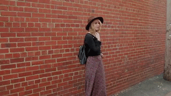 Asking your friends to stop and take a picture of you