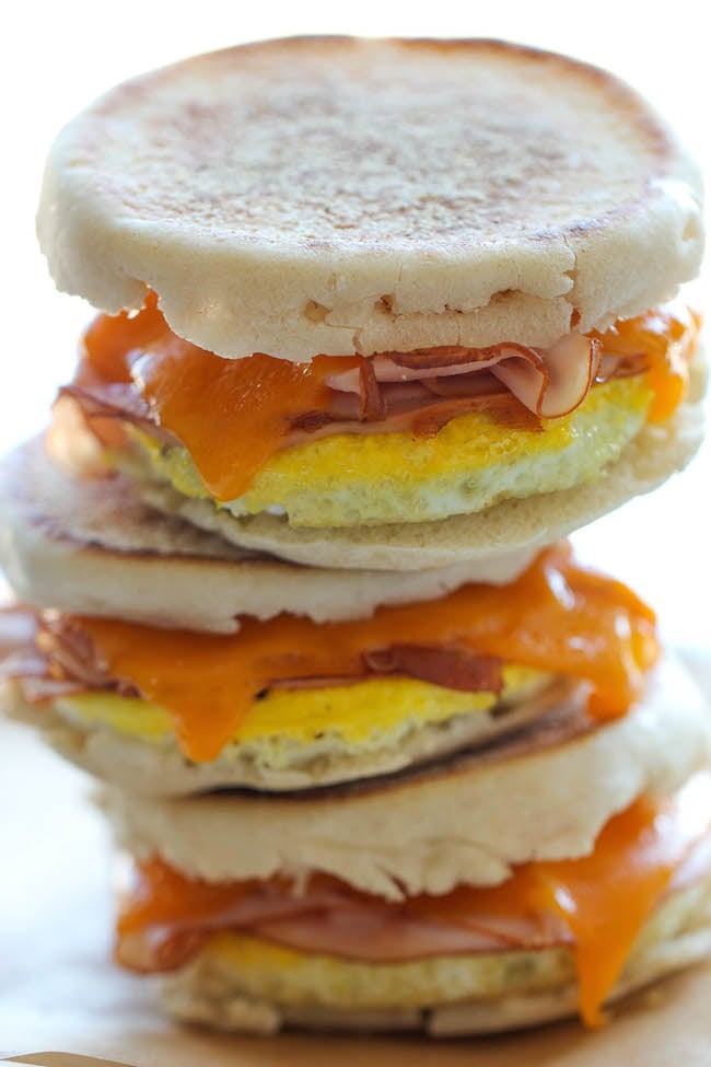 Freezer Breakfast Sandwiches