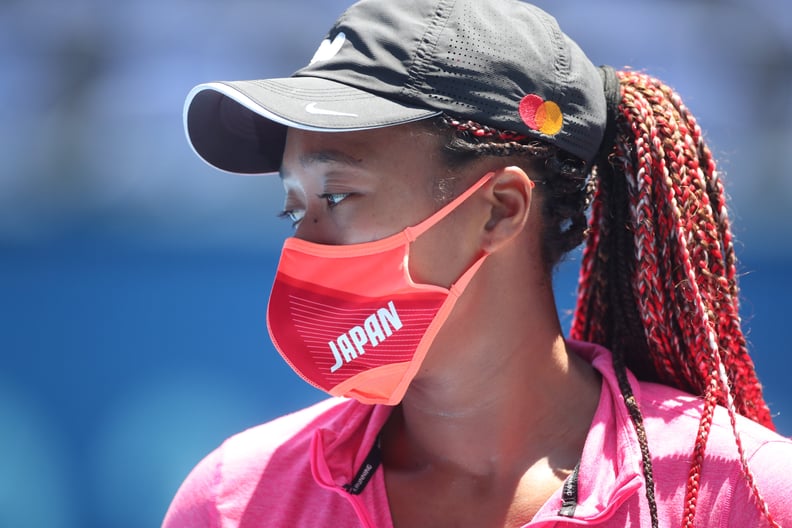 See Photos of Naomi Osaka's Red Braids For the Tokyo Olympics