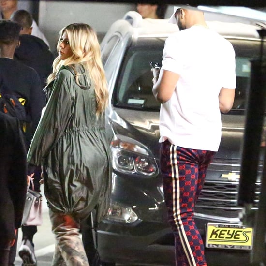 Khloé Kardashian and Tristan Thompson at LA Nightclub 2018