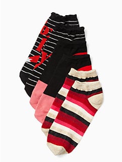 Kate Spade New York Foxy Lady No Show Sock Set