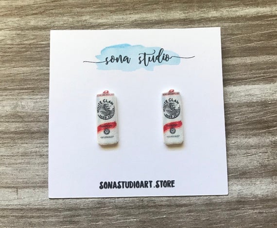White Claw Stud Earrings 18 Gifts For the White Claw nnoisseur