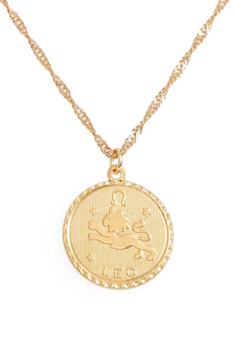 Cam Jewellery Ascending Zodiac Medallion Necklace