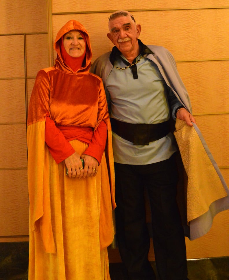 Naboo Royal Handmaiden and Lando Calrissian