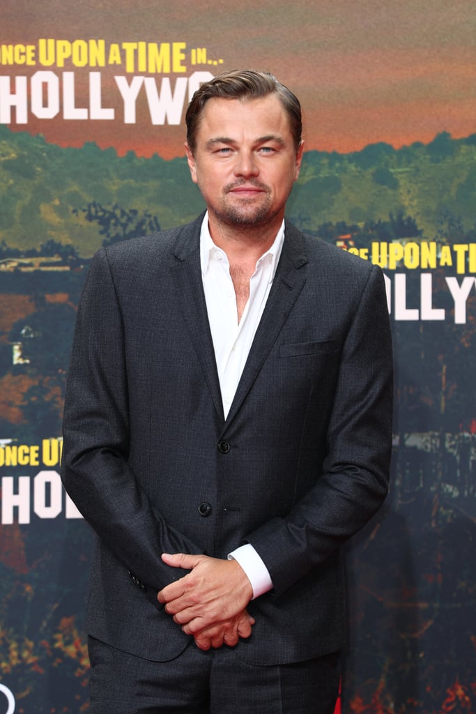 Leonardo DiCaprio at the Berlin premiere of Once Upon a Time in Hollywood.