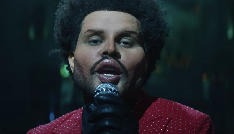 The Weeknd In the "Save Your Tears" Music Video In 2021