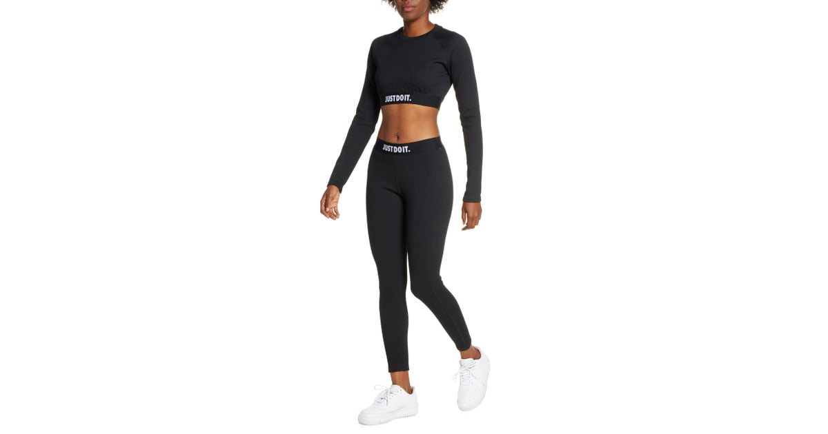 nike all in training crop leggings